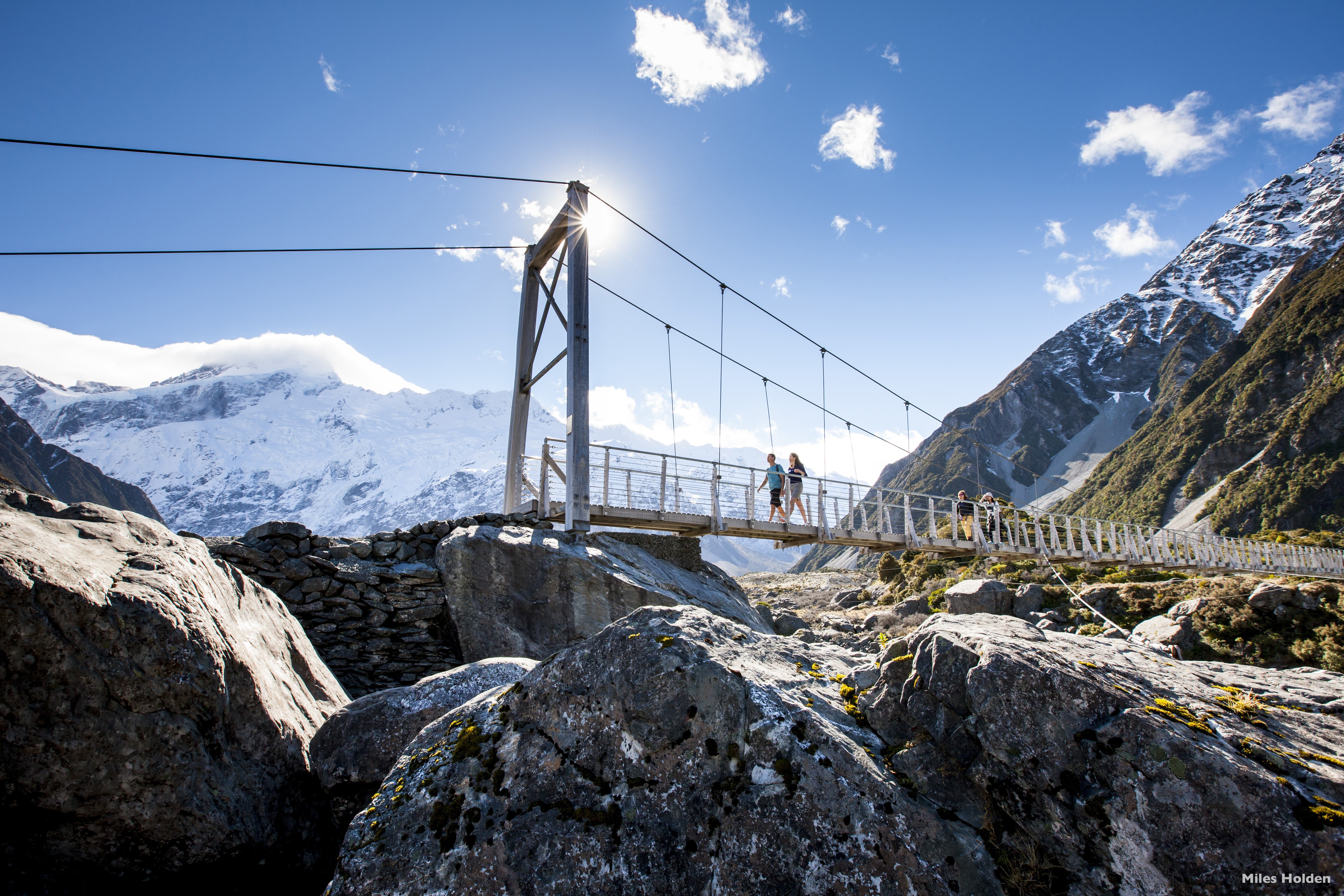Neuseeland Hooker Valley Mount Cook National Park Canterbury