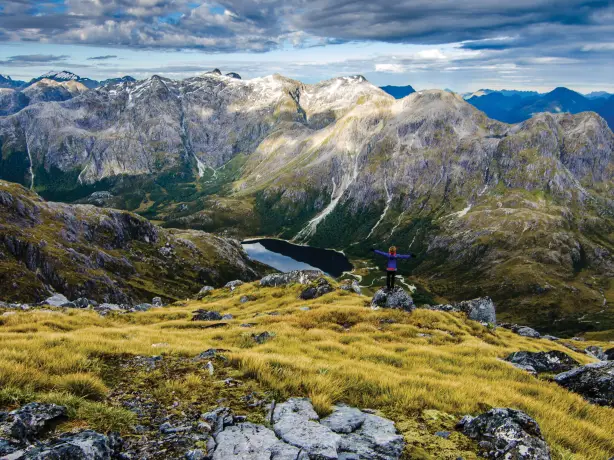 Neuseeland Fiordland Fox Gletscher Helikopter Wanderung