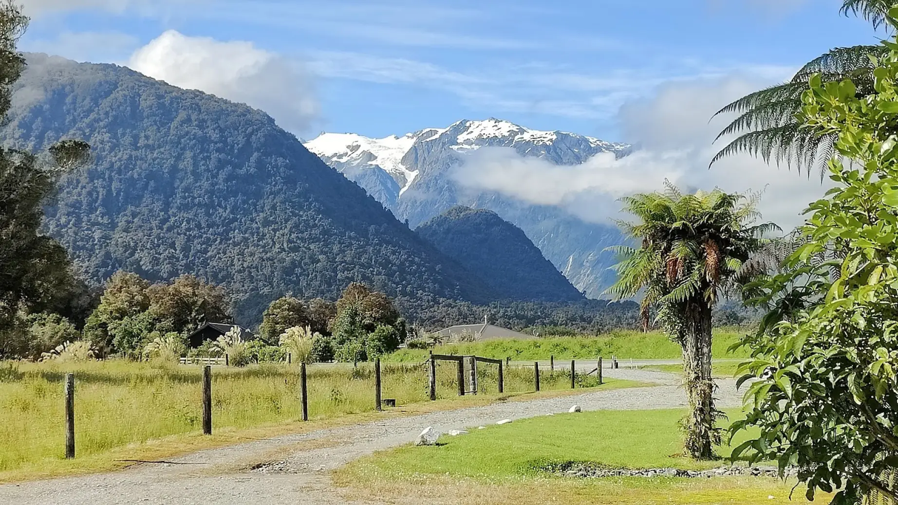 Esther en Mient Franz Joseph glacier 2
