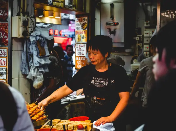 Kraampje in Hong-Kong