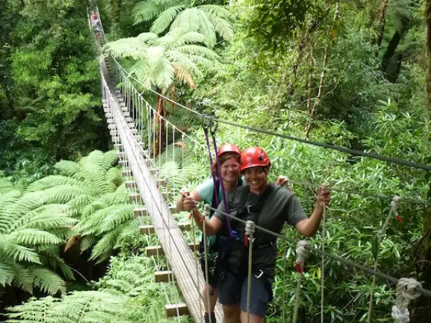 Nz inga and friends swingbridge waitomo client review