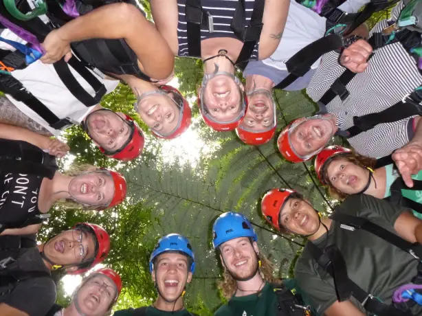 Nz inga and friends waitomo helmets group client review