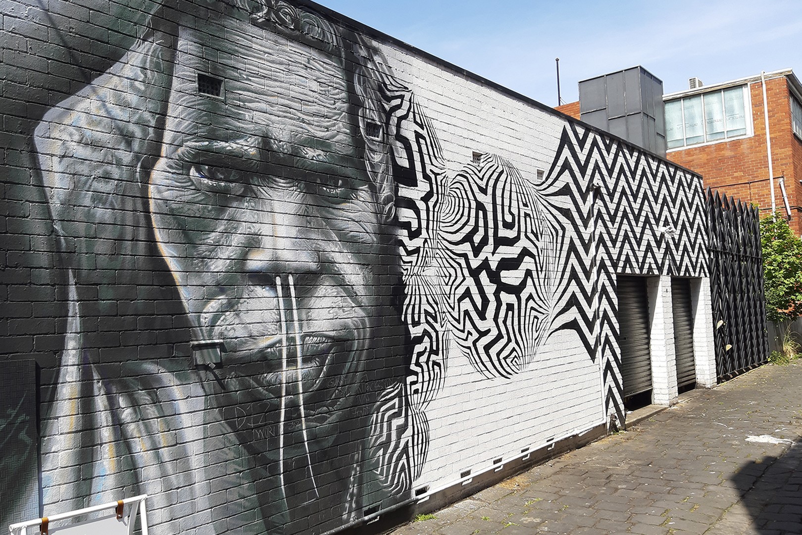 AUS review corerica street art in zuid Melbourne