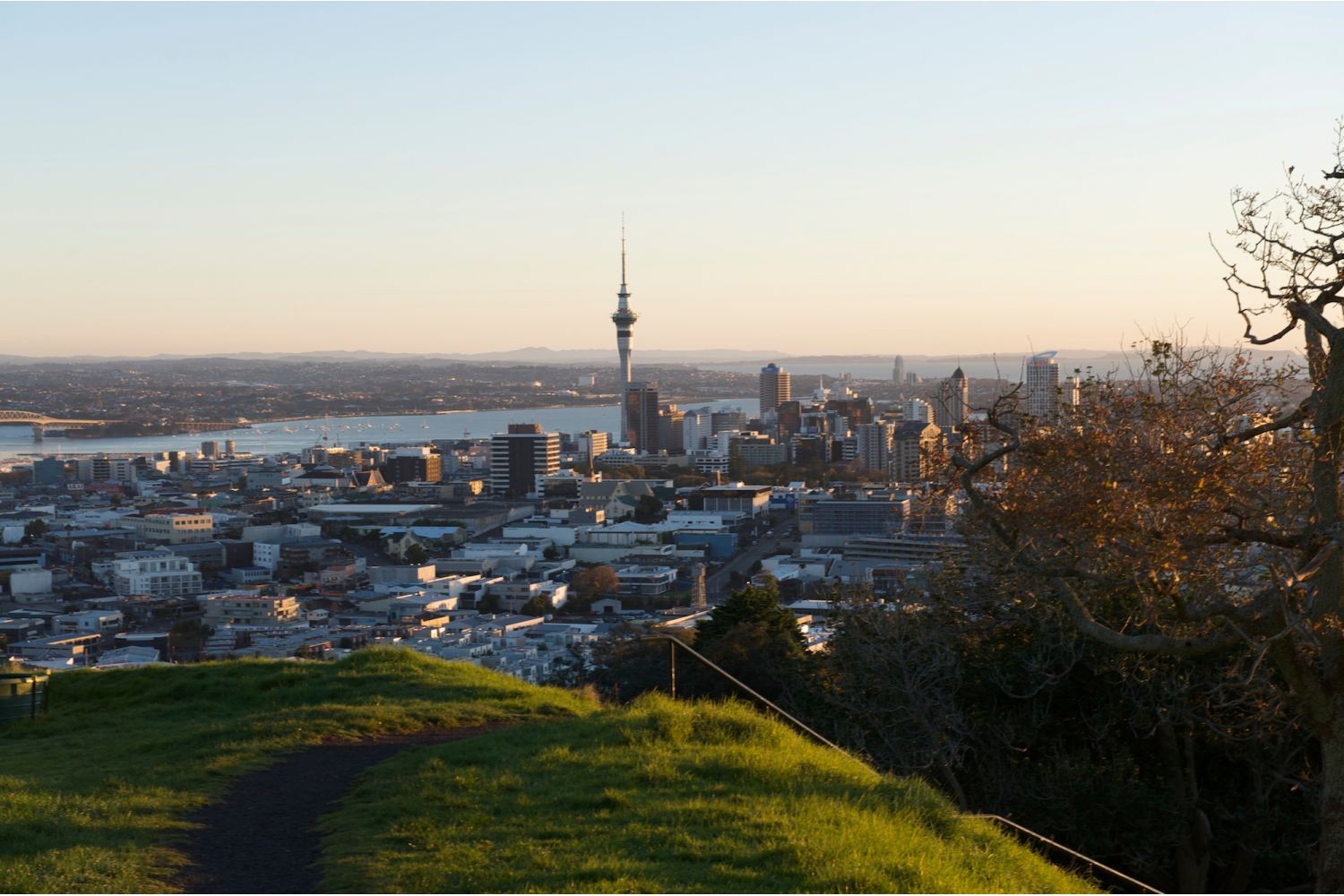 Uitzicht over Aukland, Nieuw-Zeeland