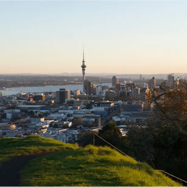 Uitzicht over Aukland, Nieuw-Zeeland