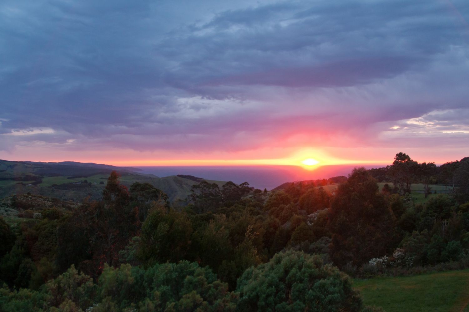 Great Ocean Road sunset
