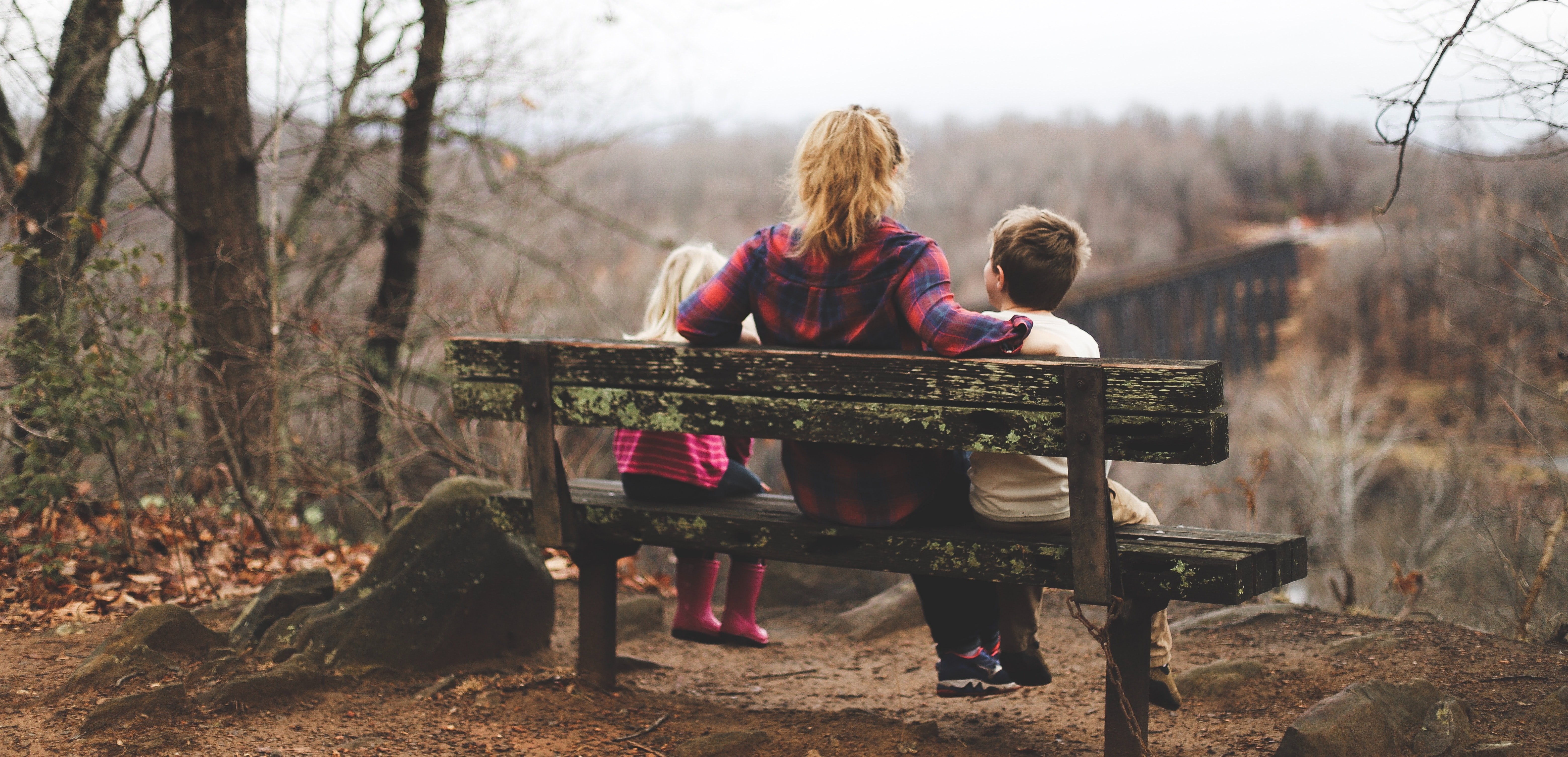 United states family bench young kids