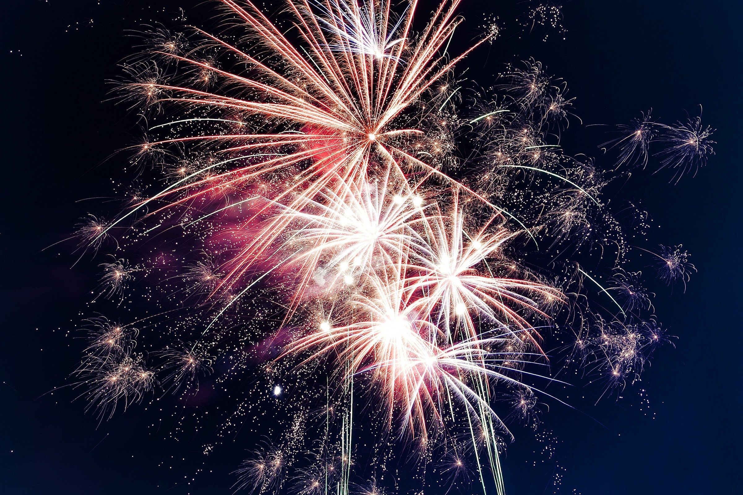 USA 4. Juli Feuerwerk