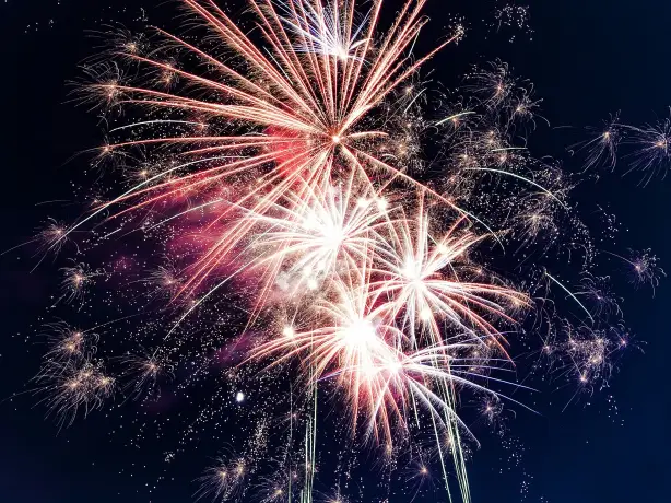 USA 4. Juli Feuerwerk