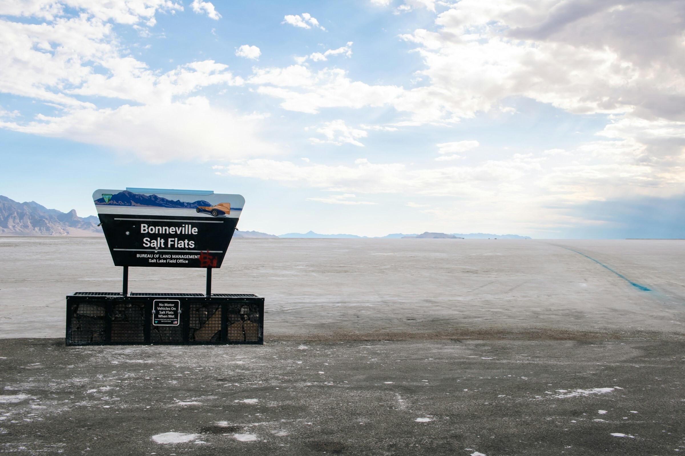 Usa the bonneville salt flats