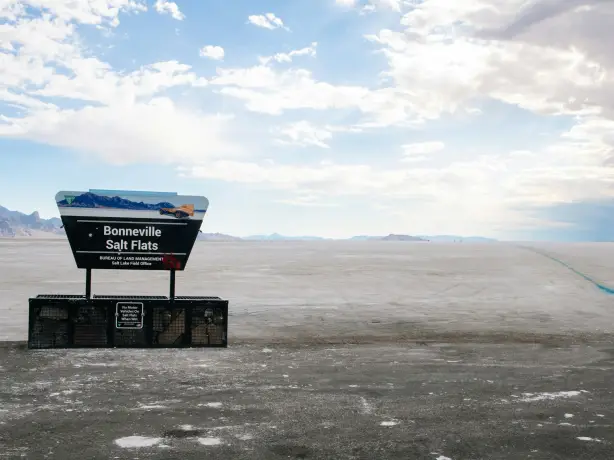Usa the bonneville salt flats