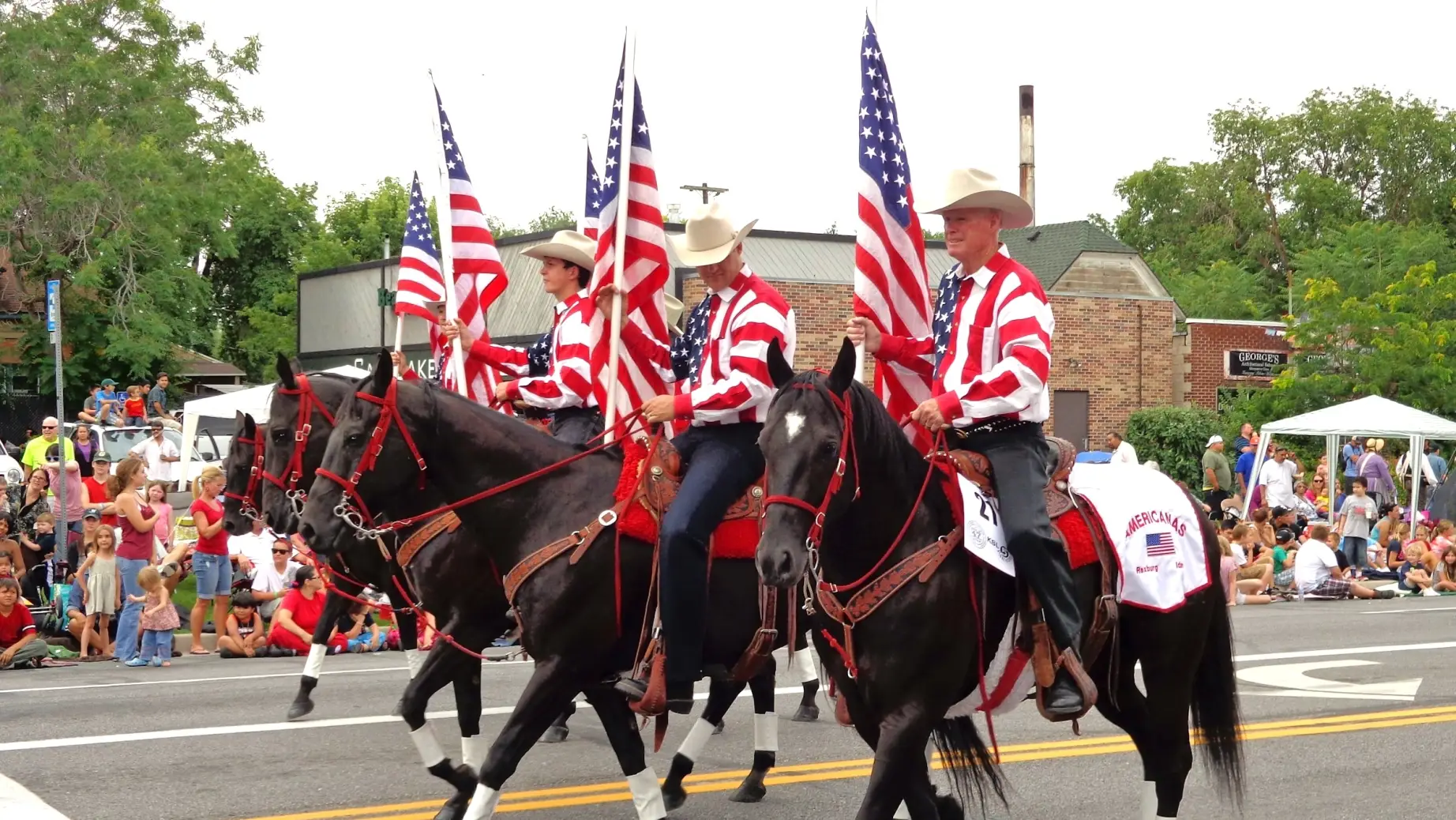 USA Parade Pferde