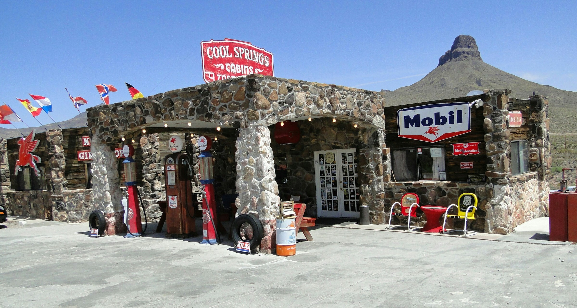 Usa arizona route 66 gas station