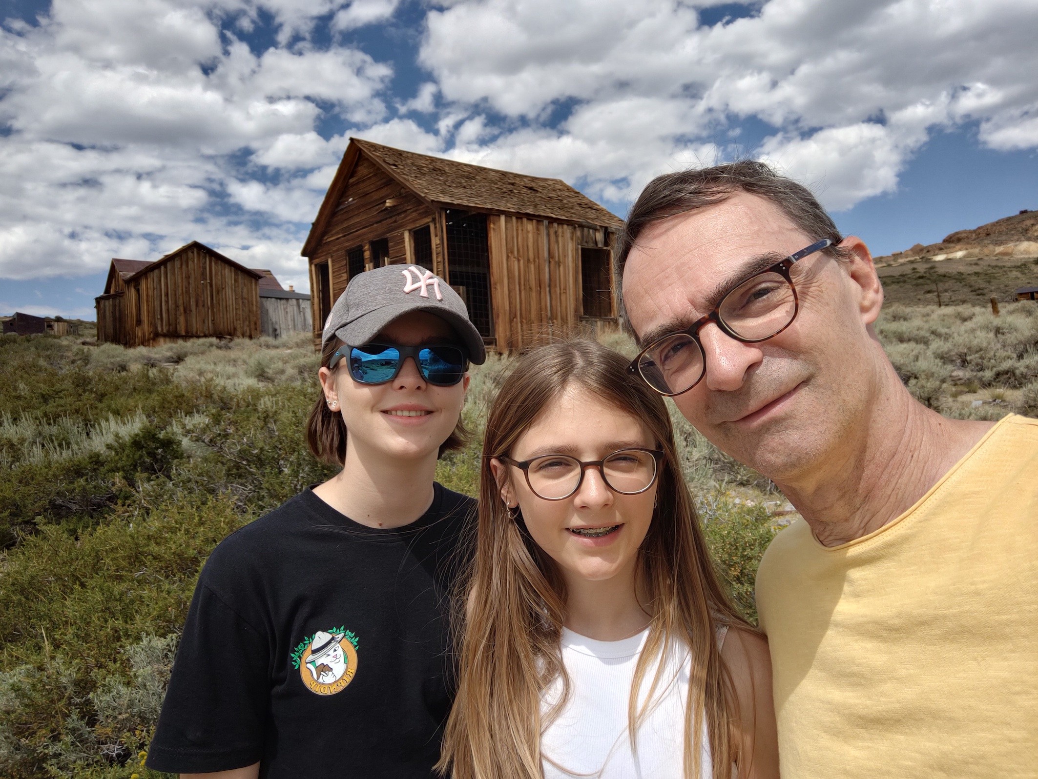 Familie Giner in der Wüste