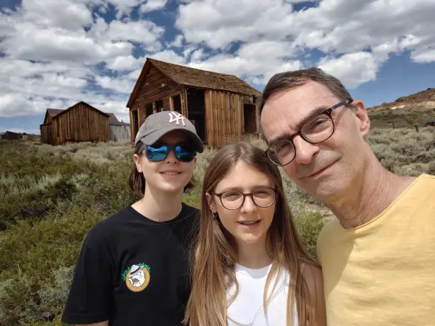 Familie Giner in der Wüste