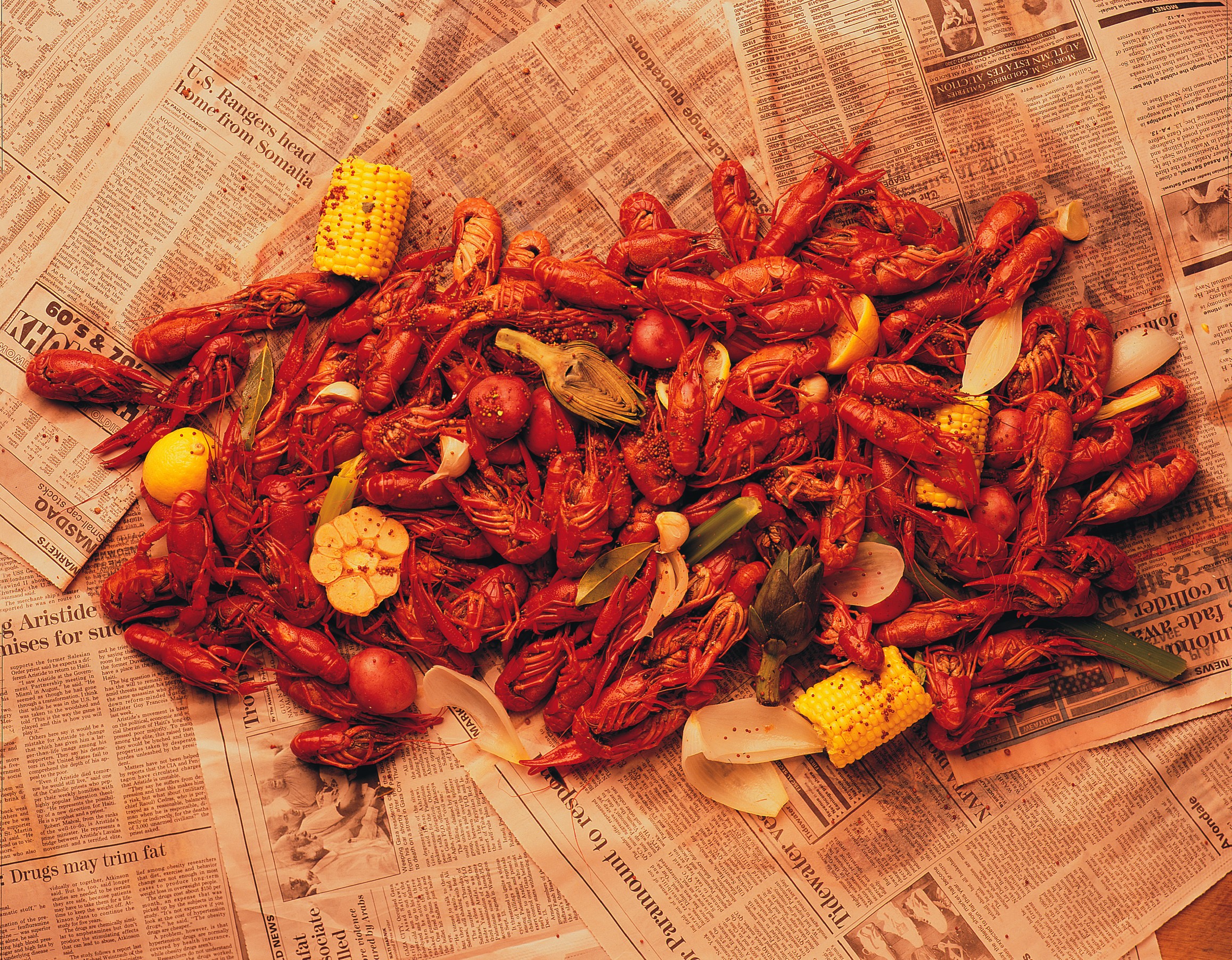 Usa food boiled crawfish 504