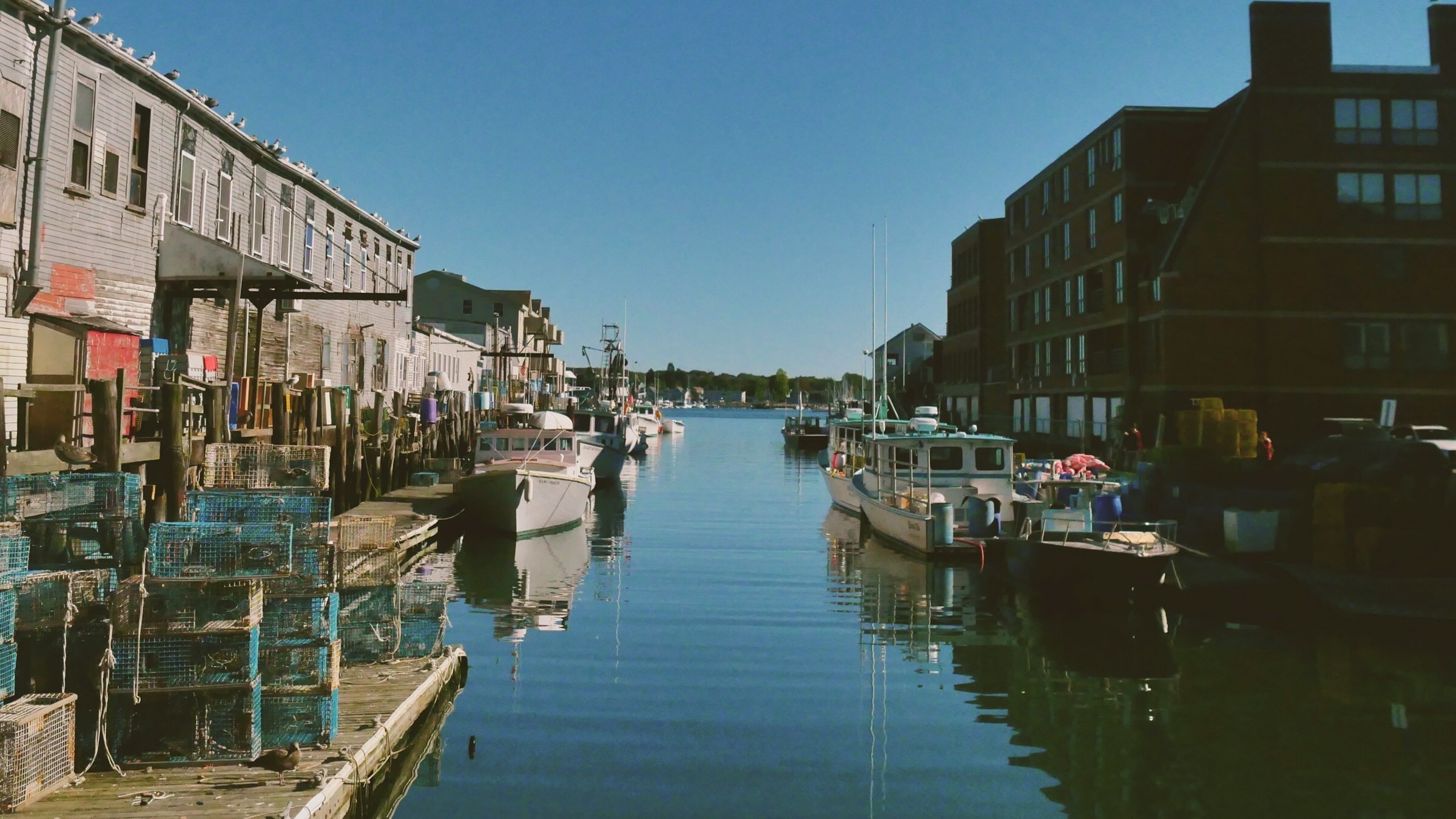 Usa portland maine harbour