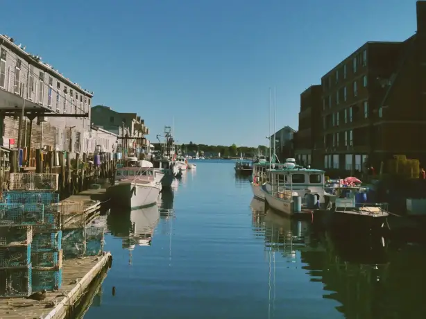 Usa portland maine harbour