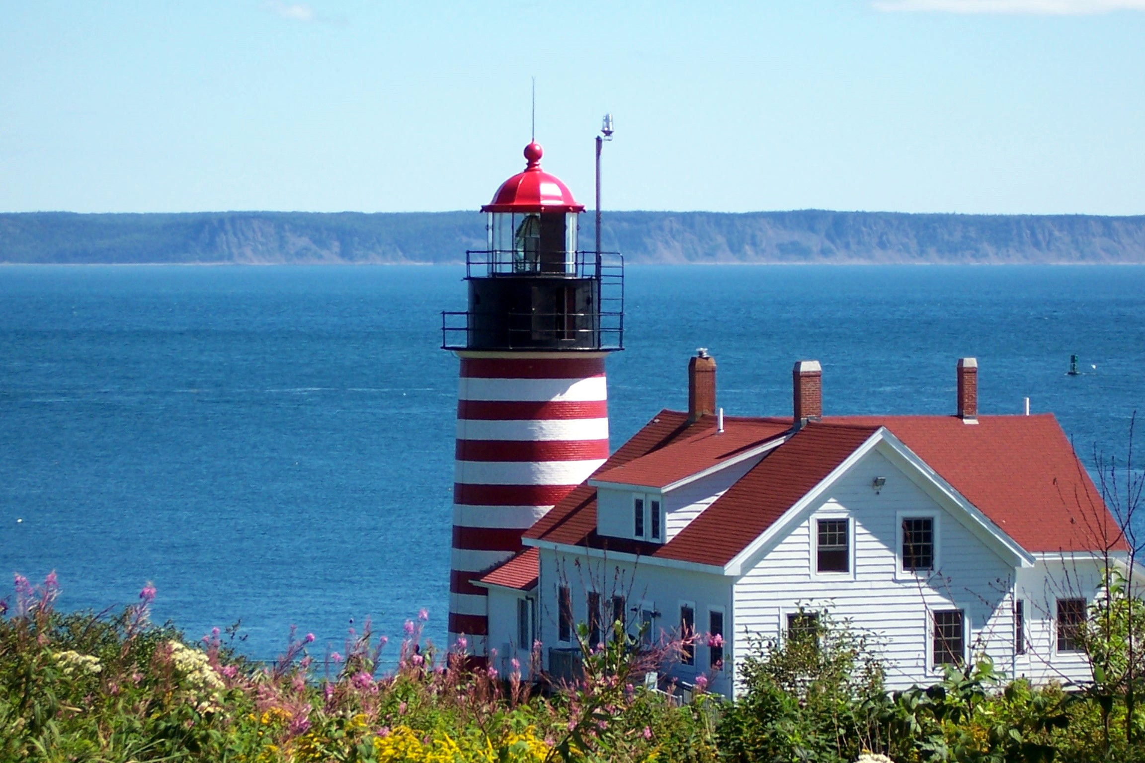 Usa west quoddy head light maine